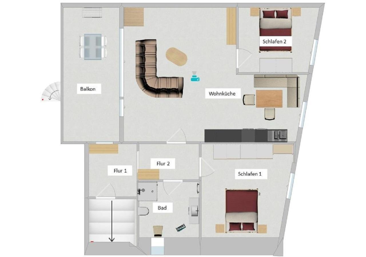 Ferienwohnung Brigitte Frank Bärnau Exteriör bild